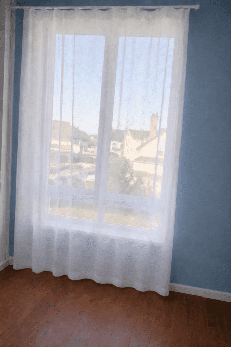 Double rideaux et voilages sur mesure